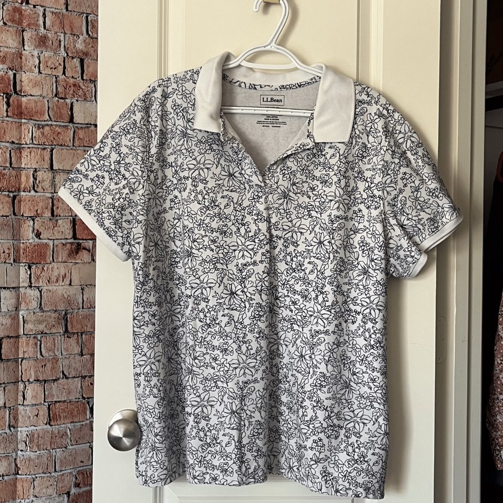 EUC L.L. Bean Women's Polo Shirt